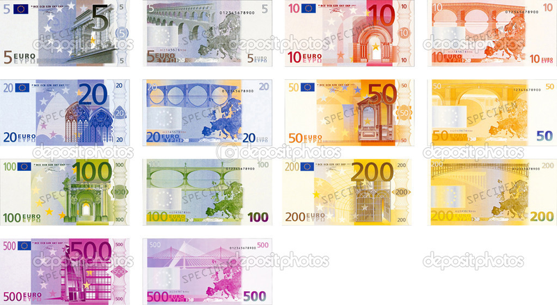 Illustration for article titled Euromoneys are so colorful, like Monopoly money